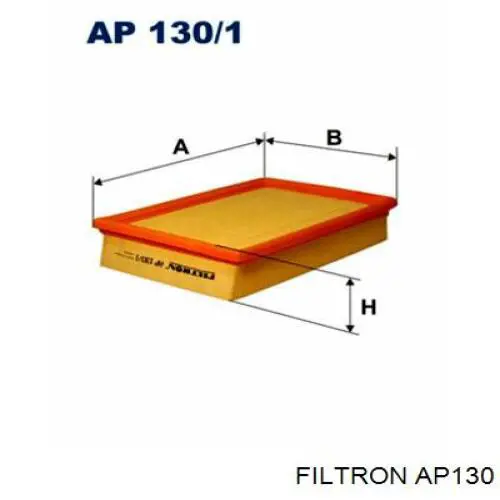 Купить AP130 Filtron Автомобильный фильтр воздуха