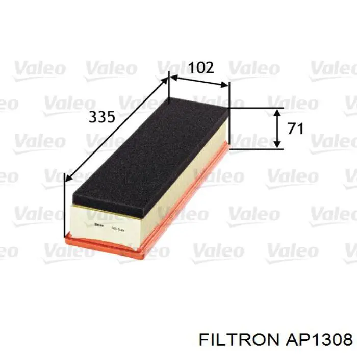 AP1308 Filtron Воздушный фильтр двигателя