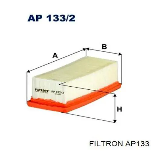 Элемент воздушного фильтра Filtron AP133 цена, от 3.35 USD