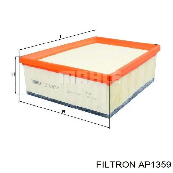 Купить AP1359 Filtron Автомобильный фильтр воздуха