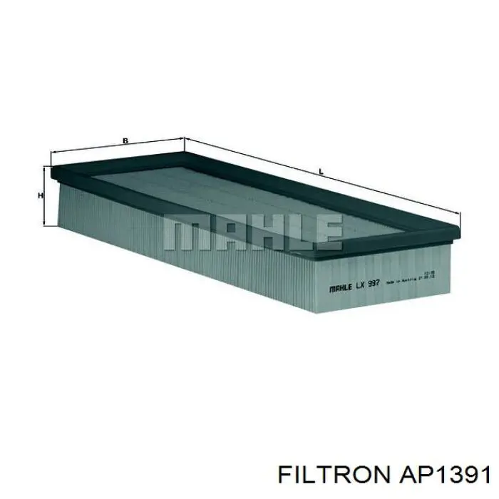 Элемент воздушного фильтра Filtron AP1391 цена, от 4.30 USD