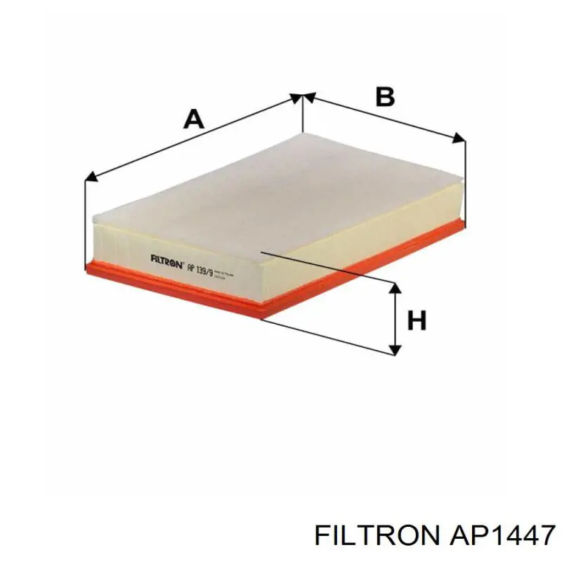 Элемент воздушного фильтра Filtron AP1447 цена, от 8.44 USD