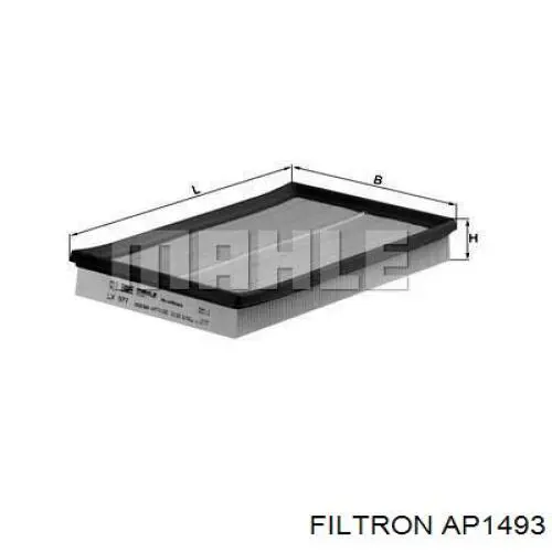 AP1493 Filtron Воздушный фильтр двигателя