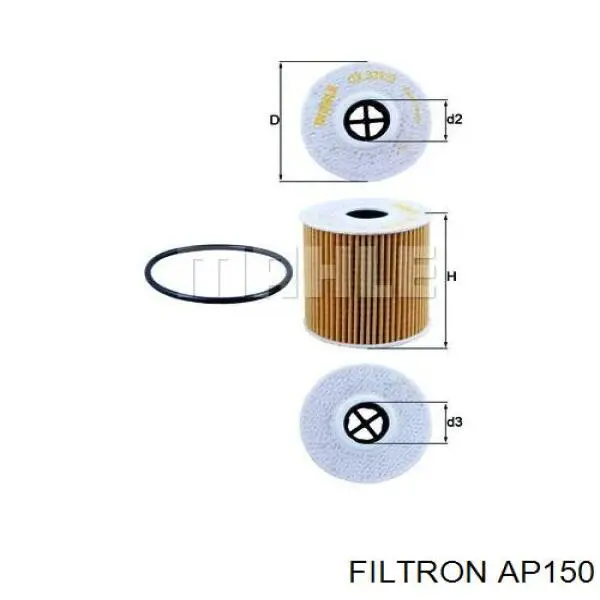 Купить AP150 Filtron Автомобильный фильтр воздуха