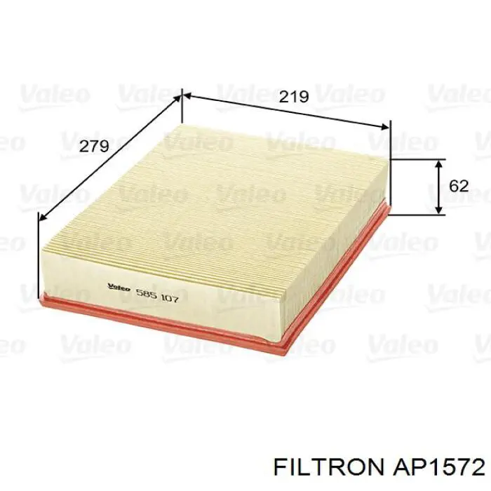 AP1572 Filtron воздушный фильтр