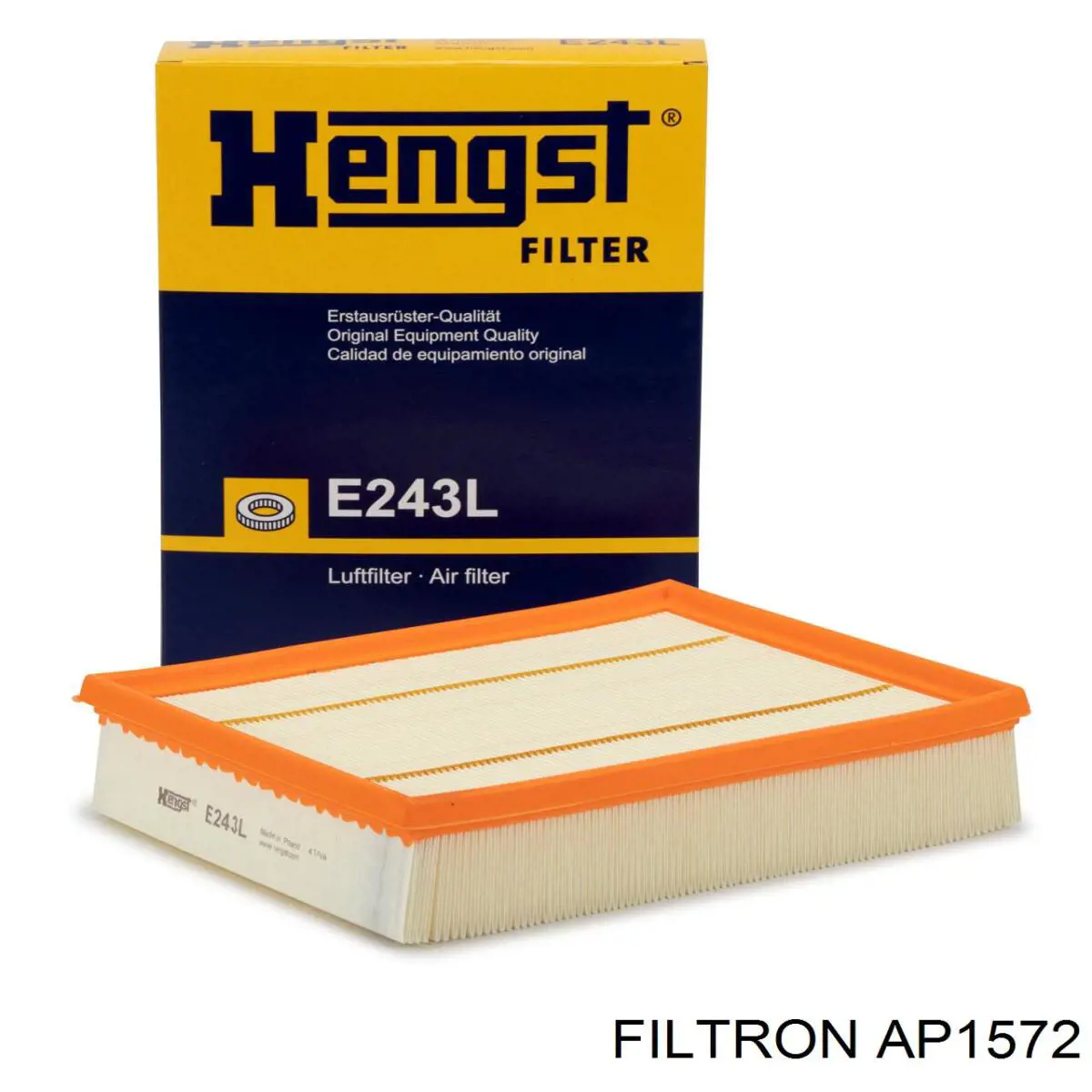 Купить AP1572 Filtron Автомобильный фильтр воздуха