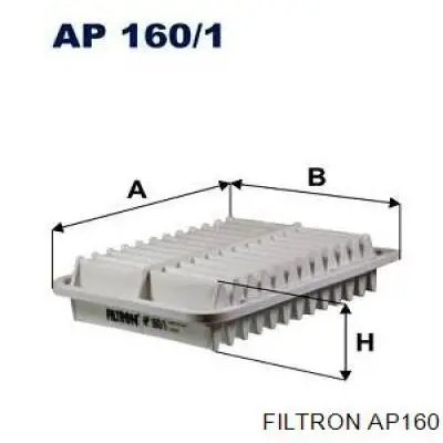 AP160 Filtron воздушный фильтр