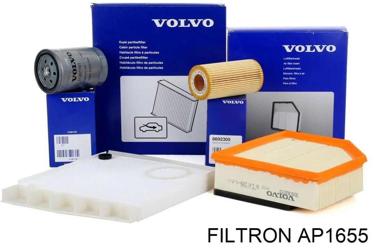 Купить AP1655 Filtron Автомобильный фильтр воздуха