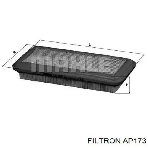 Элемент воздушного фильтра Filtron AP173 цена, от 5.96 USD