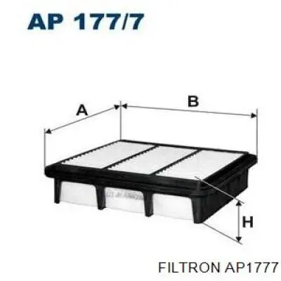 Купить AP1777 Filtron Автомобильный фильтр воздуха