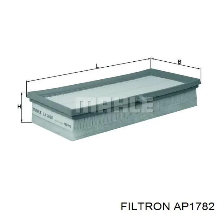 Элемент воздушного фильтра Filtron AP1782 цена, от 6.99 USD
