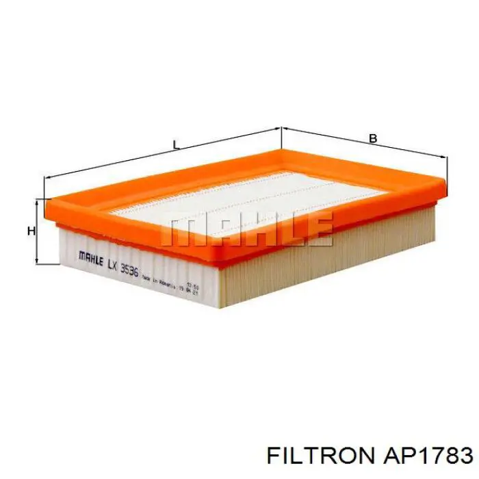 AP1783 Filtron Воздушный фильтр двигателя