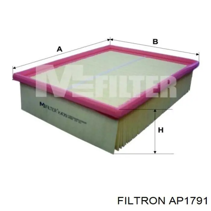 AP1791 Filtron воздушный фильтр