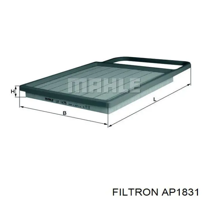 AP1831 Filtron воздушный фильтр