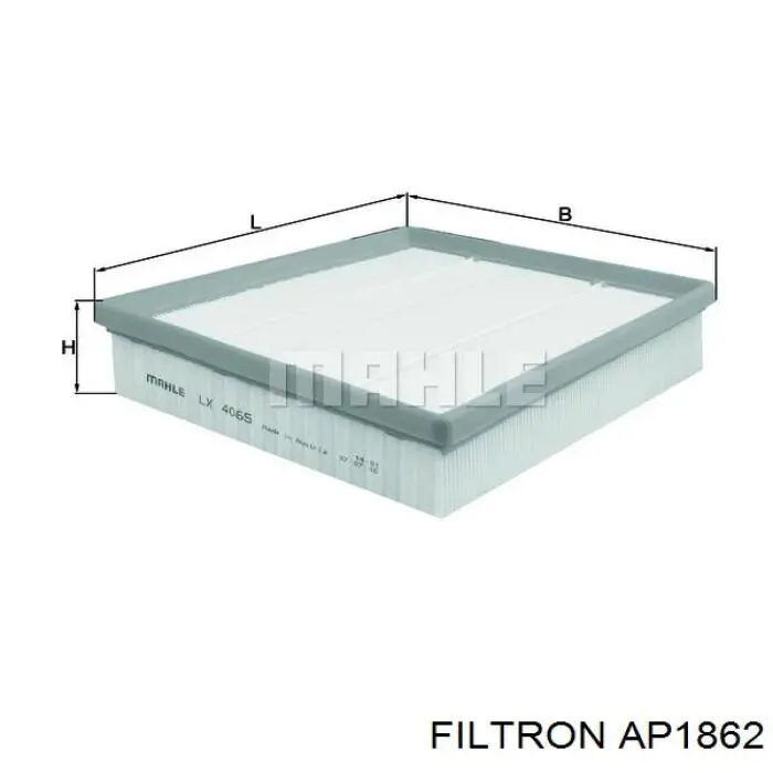 Элемент воздушного фильтра Filtron AP1862 цена, от 12.95 USD