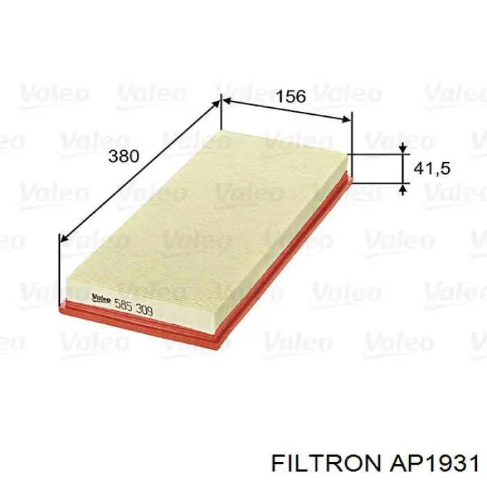 AP1931 Filtron воздушный фильтр