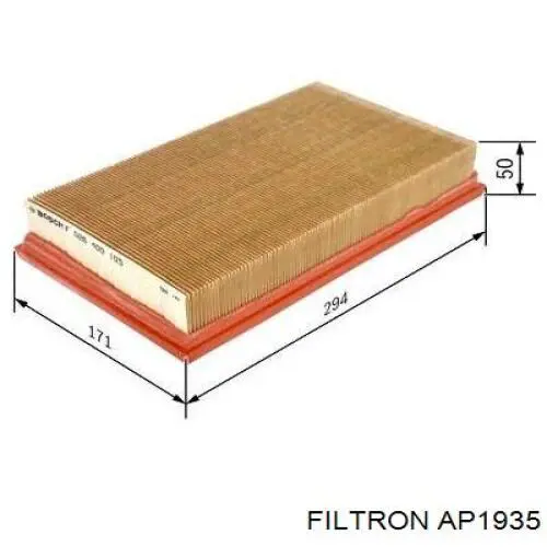 Купить AP1935 Filtron Автомобильный фильтр воздуха