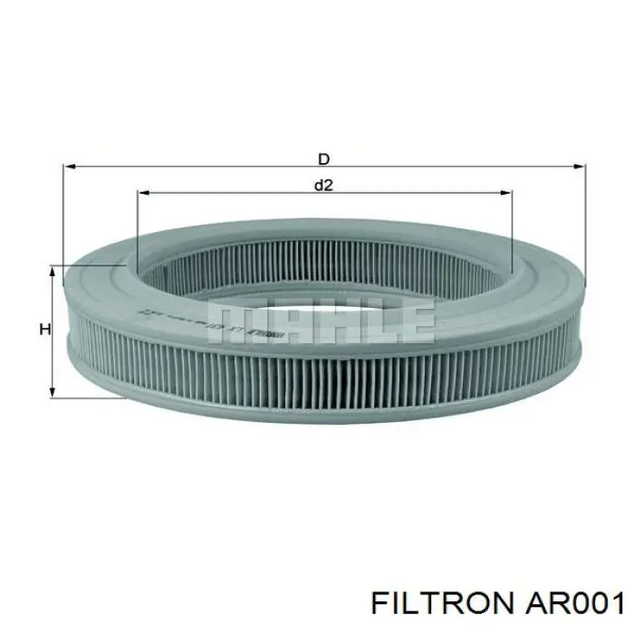 Воздушный фильтр AR001 Filtron