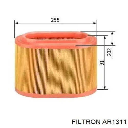 Воздушный фильтр AR1311 Filtron