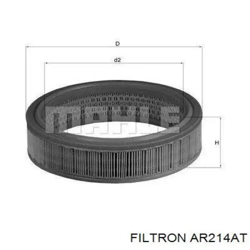 AR214AT Filtron воздушный фильтр
