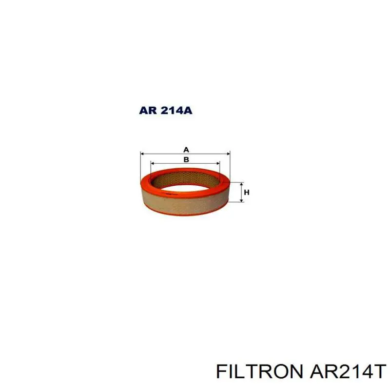 Купить AR214T Filtron Автомобильный фильтр воздуха