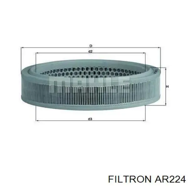 Элемент воздушного фильтра Filtron AR224 цена, от 2.85 USD