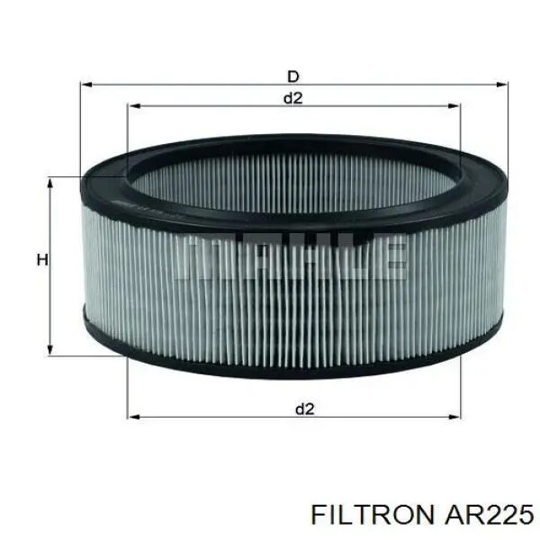 Воздушный фильтр AR225 Filtron