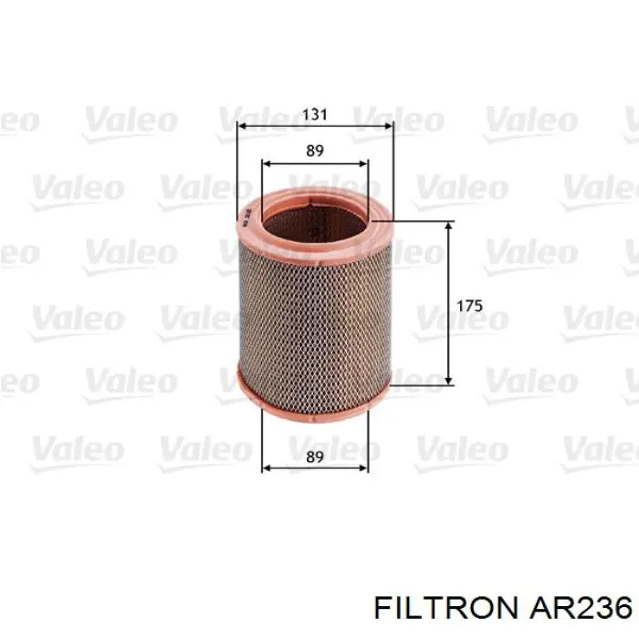 Элемент воздушного фильтра Filtron AR236 цена, от 5.50 USD