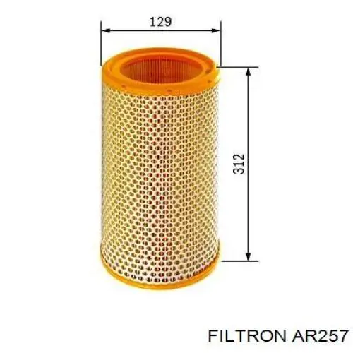 Купить AR257 Filtron Автомобильный фильтр воздуха