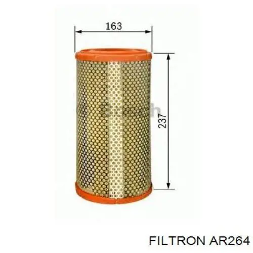 Элемент воздушного фильтра Filtron AR264 цена, от 8.43 USD