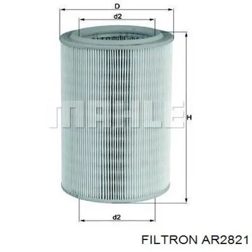 Элемент воздушного фильтра Filtron AR2821 цена, от 15.50 USD