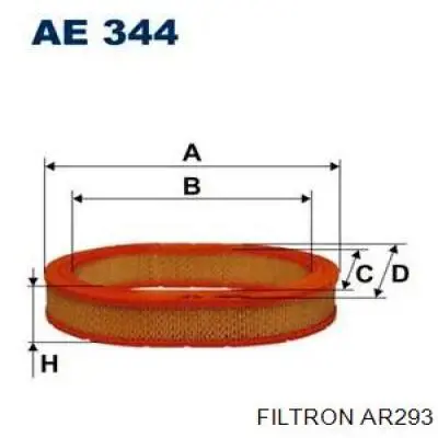 Воздушный фильтр AR293 Filtron