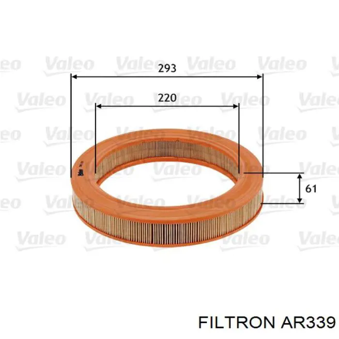 Воздушный фильтр AR339 Filtron