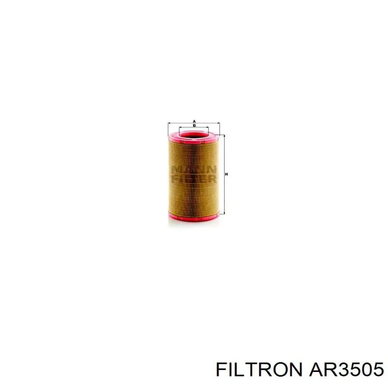Элемент воздушного фильтра Filtron AR3505 цена, от 58.48 USD