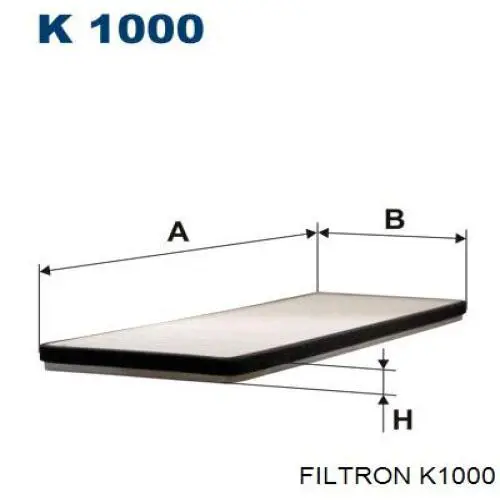 Compre K1000 Filtron Filtro de salão