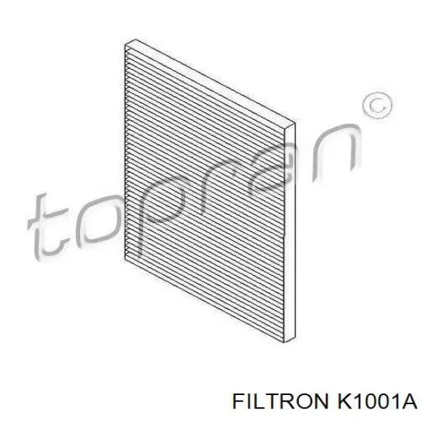 Воздушный фильтр салона Filtron K1001A