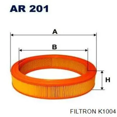 Фильтр воздушный отопителя Filtron K1004 цена, от 7.03 USD