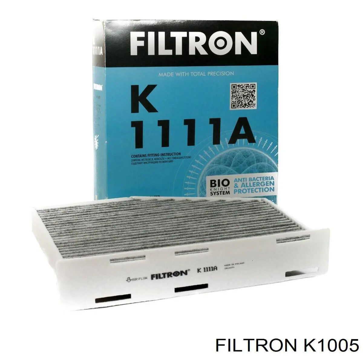 Воздушный фильтр салона Filtron K1005