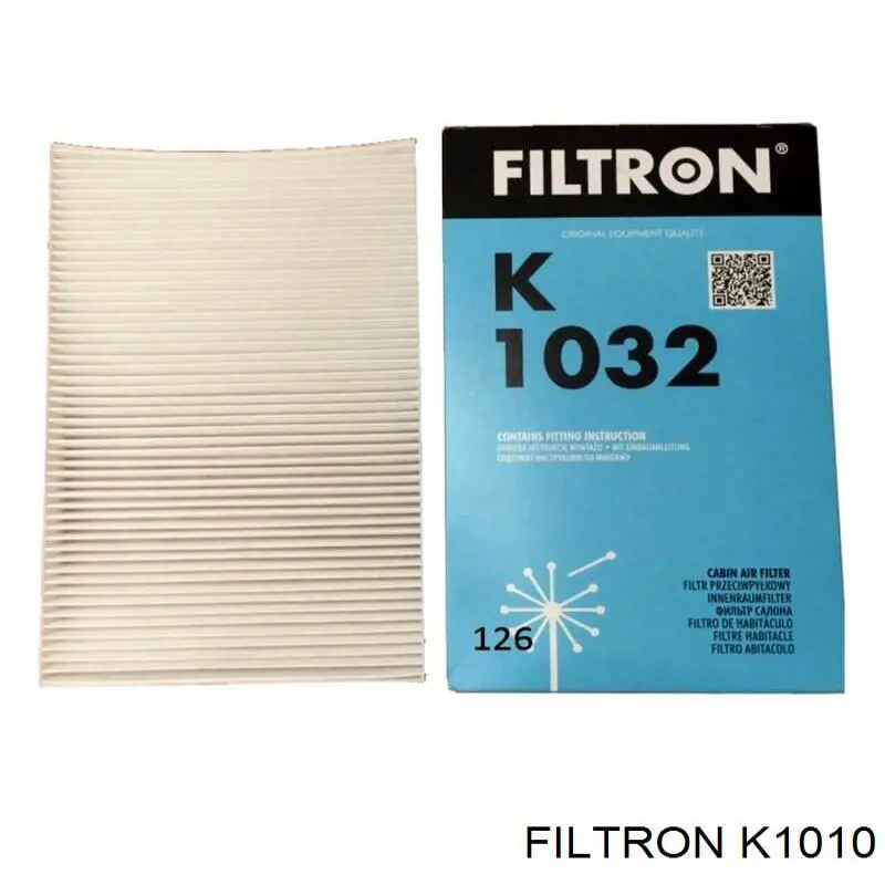 Фильтр салона K1010 Filtron