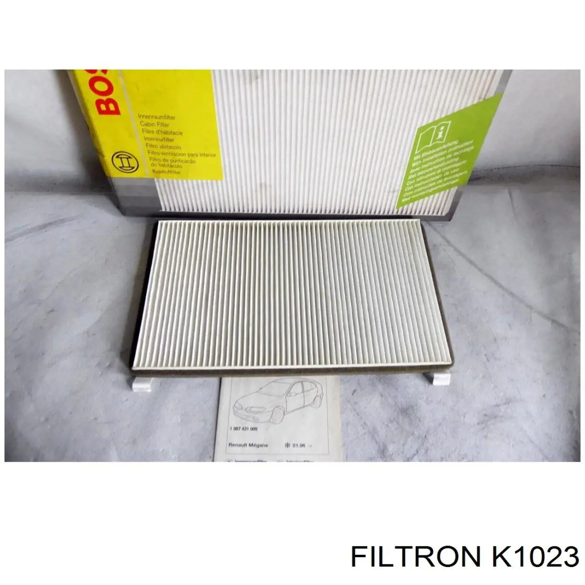 Фильтр воздушный отопителя Filtron K1023 цена, от 3.22 USD