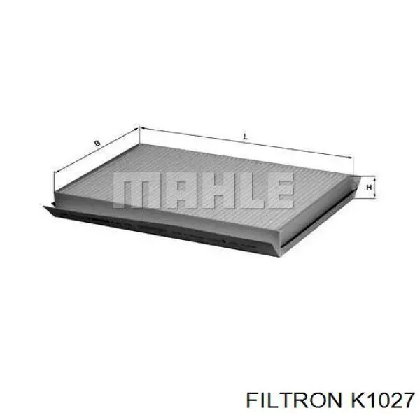Фильтр воздушный отопителя Filtron K1027 цена, от 7.81 USD