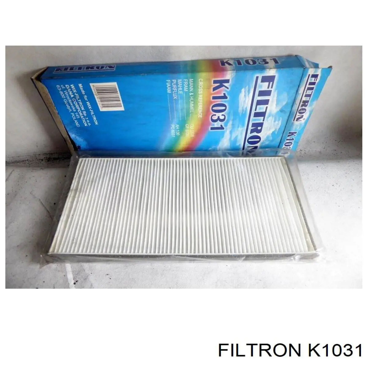 K1031 Filtron фильтр салона