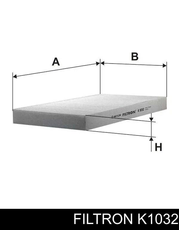 Фильтр воздушный отопителя Filtron K1032 цена, от 6.64 USD