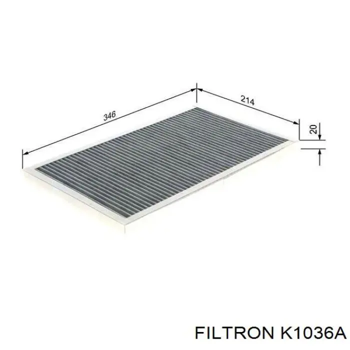K1036A Filtron фильтр салона