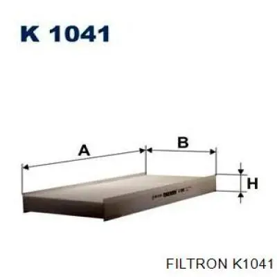 Купить K1041 Filtron Фильтр салона угольный