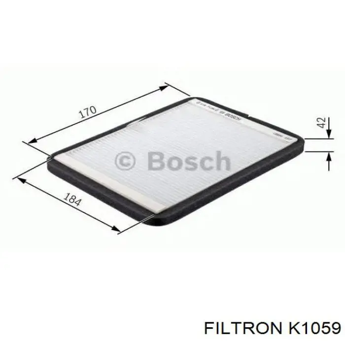 Фильтр салона K1059 Filtron