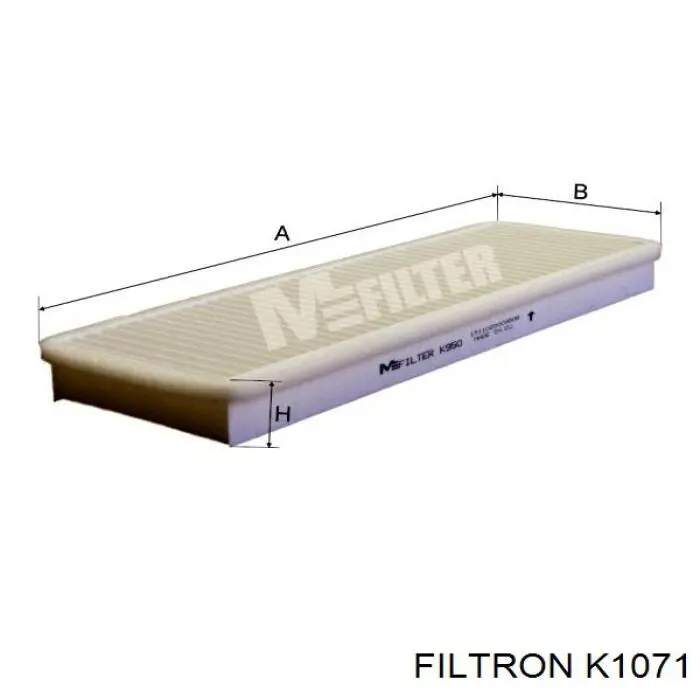 K1071 Filtron Внутрисалонный фильтр