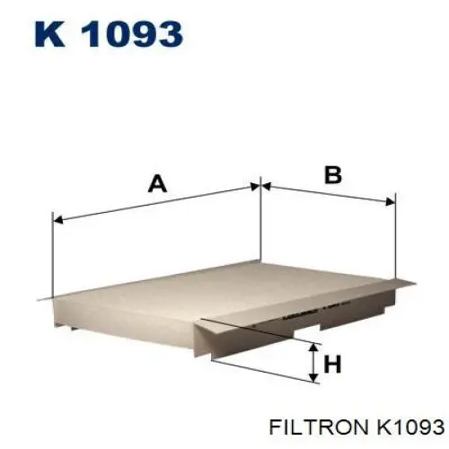 K1093 Filtron фильтр салона