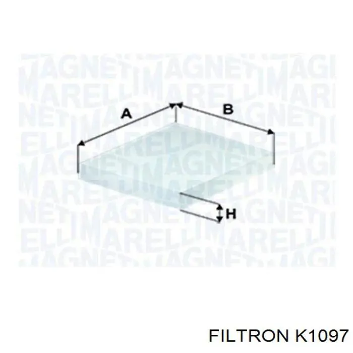 K1097 Filtron Внутрисалонный фильтр