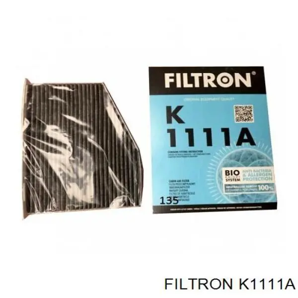 Фильтр воздушный отопителя Filtron K1111A цена, от 9.16 USD